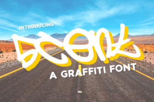 5cent Free Graffiti: A Bold Typeface for Makers