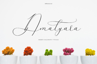 Amalyara: A Delicate Script Font for Elegant Maker Brands