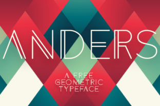 Anders: A Minimal Sans Serif Font for Modern Brands