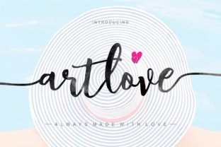 ArtLove: The Script Handwritten Font for Bold Branding