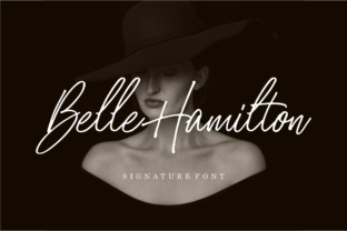 Belle Hamilton: A Signature Font for Modern Branding