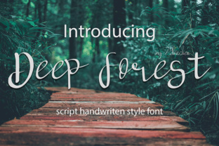 Deep Forest Font Review: A Calm Script for Branding
