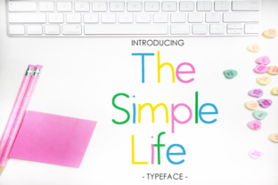 Designing Clean Brands with The Simple Life Typeface