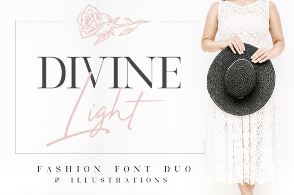 Divine Light Duo: A Typeface for Elegant Editorial Design