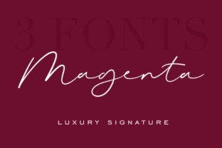 Elevate Brand Visuals with Magenta Duo Script Font