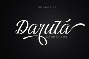 Elevate Campaigns with the Daruta Script Font Family