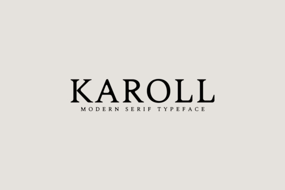 Elevate Your Brand Identity with Karoll Vintage Font