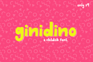 Ginidino: The Quirky Sans Serif Font for Crafters