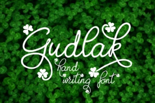 Gudlak: A Modern Script Handwritten Font for Branding