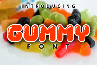 Gummy: A Bubbly 3D Display Font for Web Headers