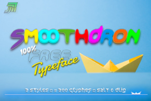 JVNE Smoothdron: A Fun Free Font for Bold Branding