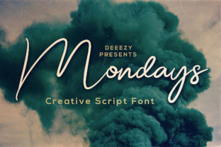 Mondays Script: The Elegant Handwritten Font for Designers