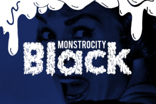 Monstrocity Black: A Bold Decorative Font for Designers
