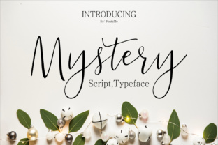 Mystery: A Modern Calligraphy Script Font for Branding
