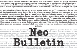 Neo Bulletin Family: A Typewriter Serif for Editorial Design