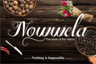 Nowwela: A Modern Script Typeface for Editorial Design