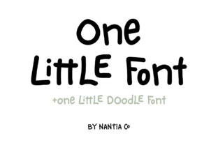 One Little Font: A Charming Typeface for Makers