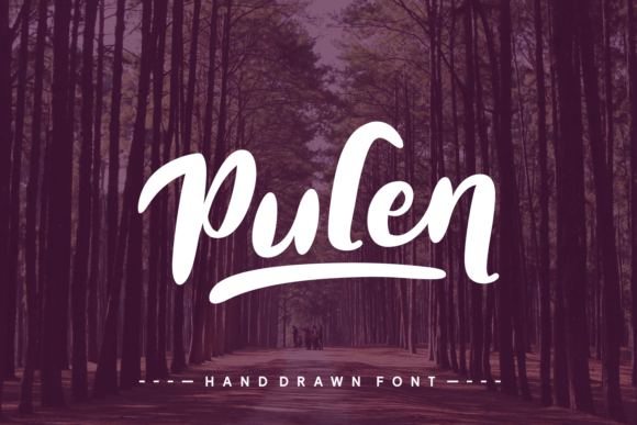 Pulen: A Hand Drawn Font for Modern Web Design