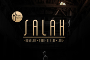 Salah Font: The Art Deco Sans Serif for Modern Campaigns