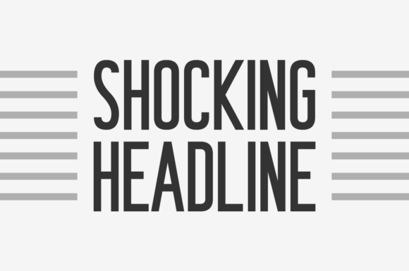 Shocking Headline Font: Bold Type for Crafters