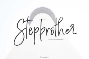 Stepbrother: A Chic Script Handwritten Font for Editorial Design