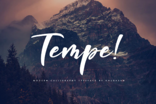 Tempe Script Font: A Bold Choice for Modern Branding