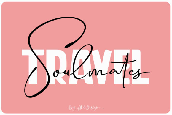 Travel Soulmates Duo: A Classy Typeface for Editorial Design