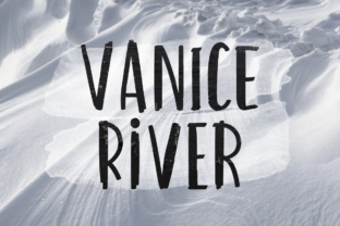 Vanice River: A Textured Sans Serif Font for Editorial Design