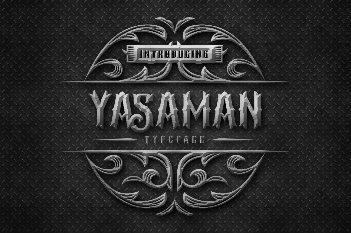 Yasaman Typeface: Art Nouveau Edge for Digital Campaigns